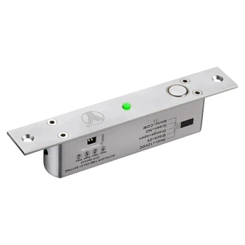 Ригельный замок врезной Yli Electronic YB-200LED питание DC12V/850 мА Серый (99-00004853)