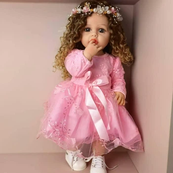 Реалистичная кукла Реборн BZ Doll Моника 55 см. Можно купать. Reborn с сертификатом качества