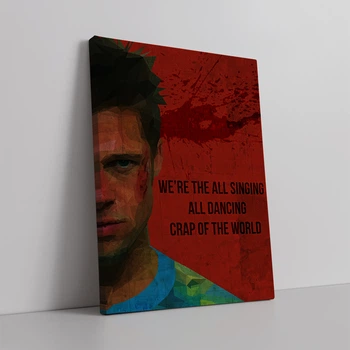 Интерьерная картина Бойцовский клуб, Fight Club (1999), 42×30 см (id0674)