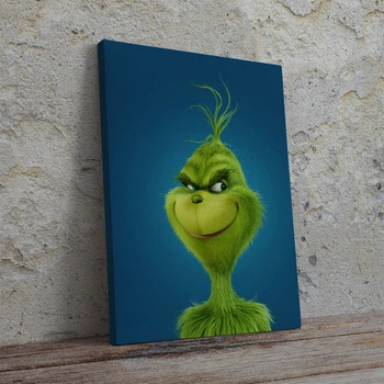 Интерьерная картина Улыбающийся Гринч, Grinch (2018), 42×30 см (id3614)