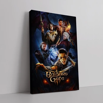 Интерьерная картина Врата Балдура 3, Baldur's Gate 3, 42×28 см (id6109)