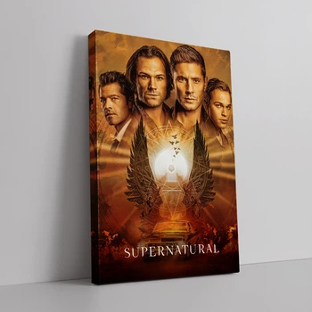 Интерьерная картина Сверхъестественное, 10-й сезон, Supernatural, 42×28 см (id4314)