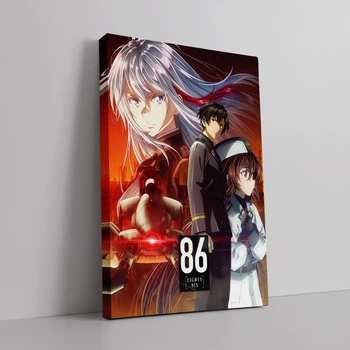 Интерьерная картина 86: Восемьдесят шесть, аниме, меха, 86: Eighty Six, 42×28 см (id6675)