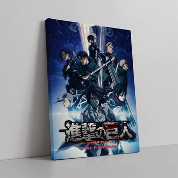 Интерьерная картина Атака на титанов, Attack on Titans, 42×30 см (id4835)