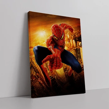 Интерьерная картина Спайдермен, Человек-Паук, Spider-Man, 42×30 см (id0413)