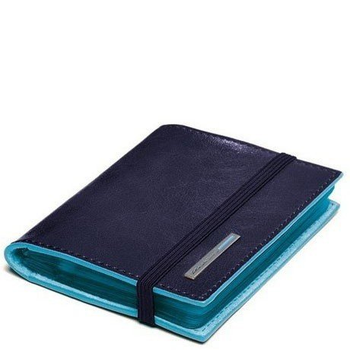 Кожаная кредитница Piquadro Blue Square (PP1395B2_BLU2)