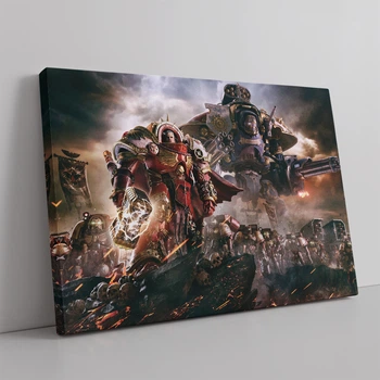 Интерьерная картина Вархаммер 40000, Warhammer 40000, Dawn of War 3, 75×106 см (id1320)