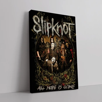 Интерьерная картина Slipknot, All Hope Is Gone (2008), Nu metal, 42×28 см (id6422)