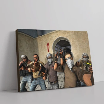 Интерьерная картина Контрстрайк, Counter-Strike, CS:GO Global Offensive, 26×42 см (id6824)