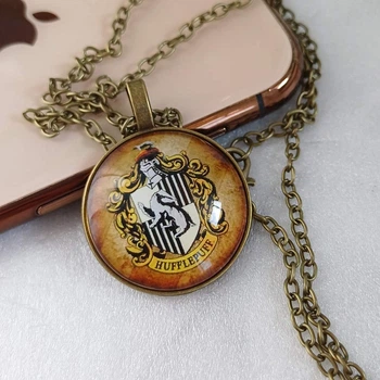 Кулон факультет хогвартс Хаффлпафф Гарри поттер на цепочке Hufflepuff