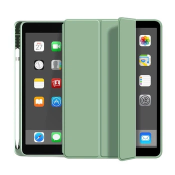 Чохол iPad 7/8/9 10.2" 2019-2021 | Air 3 10.5" | Pro 10.5" TPU Pen Slot light green
