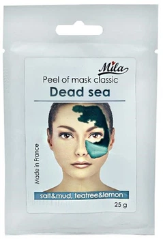 Альгинатная маска Мертвое море - анти акне, осветление / Dead sea mask, ТМ Mila, Франция, 25 г