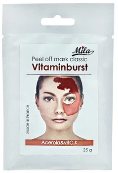 Альгинатна маска Вітамінна, ацерола - омолодження / MASK CLASSIC VITAMIN BURST POWDER, ТМ МіІа, Франція, 25г