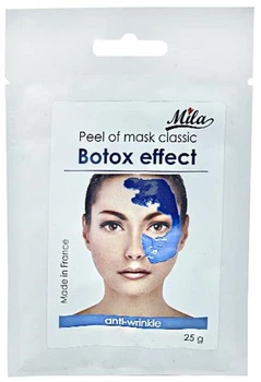 Альгінатна маска Ботокс-ефект, корекція мімічних зморщок / Masque Botox Like, ТМ Mila, Франції 25 г