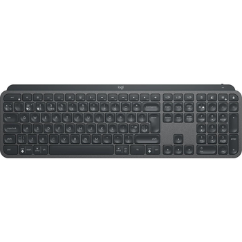 Клавіатура Logitech MX Keys Advanced for Business Wireless Illuminated UA Graphite (920-010251)