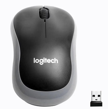 Комп’ютерна миша Logitech M185 Сіра 2,4 ГГц