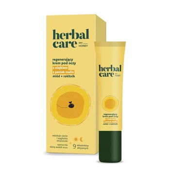 Крем навколо очей Відновлюючий з маслом малинових кісточок Herbal Care Farmona 15 мл 5900117984123