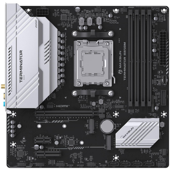 Материнська плата Maxsun Terminator B850 WIFI (Terminator B850 WIFI) (Socket AM5, AMD B850, Micro-ATX)