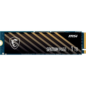 Накопичувач SSD MSI m.2 NVMe 1TB Spatium M450 3D NAND TLC PCIe Gen4 (S78-440L870-P83) (S78-440L0M0-P83)