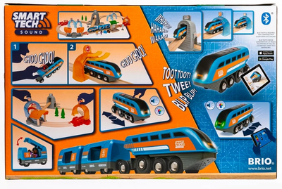 Ігровий набір Brio Smart Tech Sound Action Tunnel Travel Set 33972 (7312350339727)