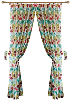 Готовая гардина ПРОВАНС Red cherries, 145х250см 034907