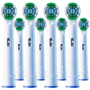 Насадки совместимые с электрической зубной щеткой Oral-B Pro Precision Clean, 8 шт