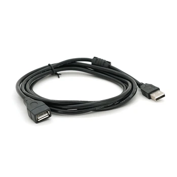 Удлинитель USB 2.0 AM/AF 2.0m черный