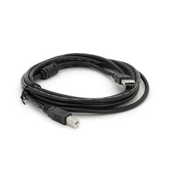 Кабель USB 2.0 AM/BM 3.0m черный