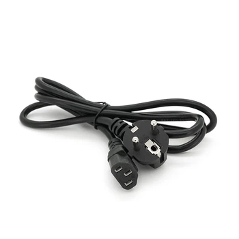 Кабель живлення Schuko PC-186 CEE7/7-C13 1.5M 0.5mm