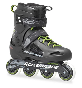 Роликові ковзани для дорослих Rollerblade Fusion X3 38.5 (245мм) Black/green (07023000 T83)
