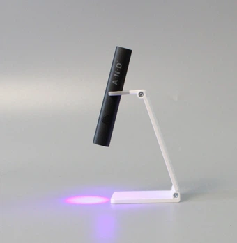 UV/LED-фонарик для маникюра на подставке AND K3, 5 Вт, Черный