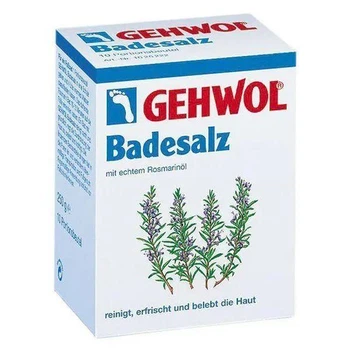 Gehwol Badesalz (Геволь), 10×25 г — ароматна сіль для ванн з розмарином для ніг та тіла, очищення, розслаблення та тонізація.