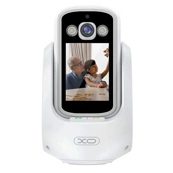 Смарт камера відеоспостереження XO CR08 |IP, Wi-Fi/BT/2.4G, 2MP| розумна відео няня бебі монітор