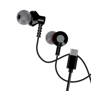 Наушники WALKER H725 с разъемом Type-C black (3562)
