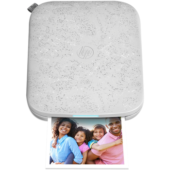 Портативний фотопринтер HP Sprocket 3.5x4.25'' 287x505dpi Zink 64MB Type-C Bluetooth Grey (HPISP3X4W)