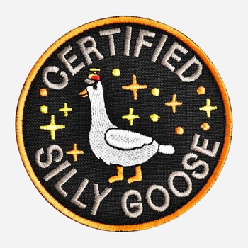 Шеврон Certified Silly Goose
