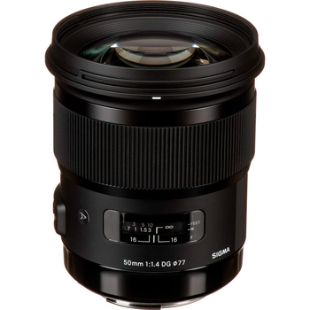 Объектив Sigma AF 50mm F1.4 DG HSM Art Canon EF-mount (00-85126-31154-4) [88486]