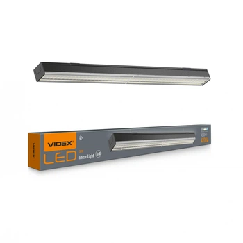 LED светильник линейный VIDEX BN03 30W 0.6М 5000K 220V Black