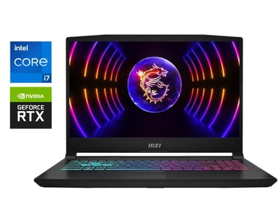 Ігровий ноутбук MSI Katana 15 B13VEK / 15.6" (1920x1080) IPS / Intel Core i7-13620H (10 (16) ядер по 3.6 - 4.9 GHz) / 16 GB DDR5 / 960 GB SSD / nVidia GeForce RTX 4050, 6 GB GDDR6, 96-bit / WebCam б/в
