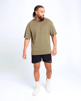 Футболка BOXRAW Sparring Club Oversized XL Оливкова