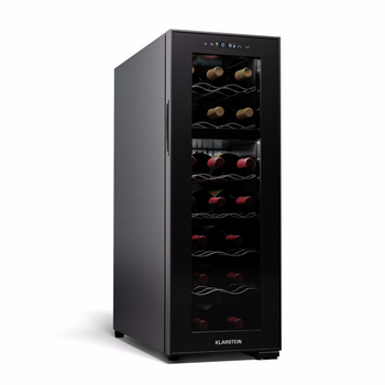 Холодильник для вина Klarstein Shiraz 18 Duo 2 зоны охлаждения 50л (10045297)