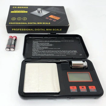 Ювелирные весы CX-Toolbox 200г с чашей, электронные граммовые весы для золота