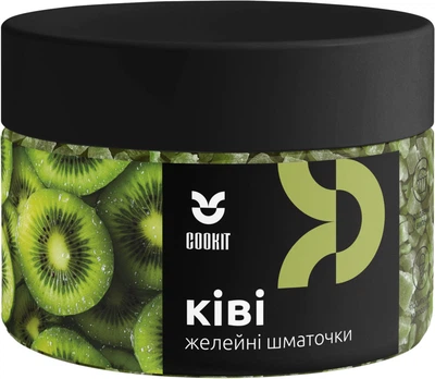 Желейные кусочки COOKIT Киви 140 г (4820251841292)