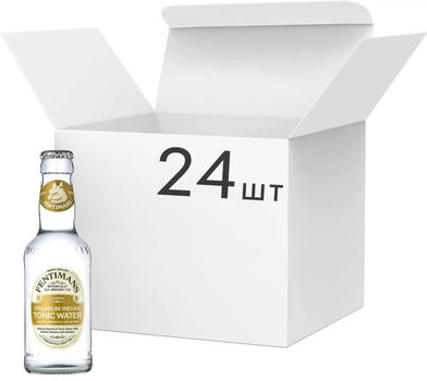 Упаковка напою газованого Fentimans Тонік 0.2 л x 24 шт (5029396739030_5029396002400_5029396738644)