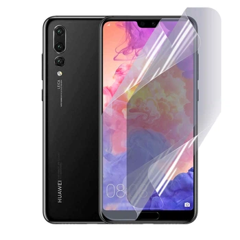 Плёнка гидрогелевая для Huawei P20 Pro (51092EPD) глянцевая противоударная прозрачная