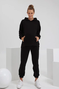 Костюм для вагітних та годуючих теплий трикотажний Dianora 2314(17) 1435 XL Чорний