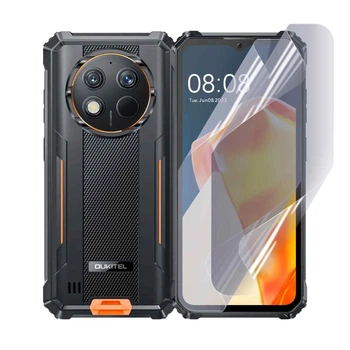 Плёнка гидрогелевая для Oukitel WP28 глянцевая противоударная прозрачная