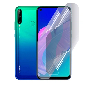 Антишпион приватная плёнка гидрогелевая для смартфона Huawei P40 Lite E противоударная прозрачная