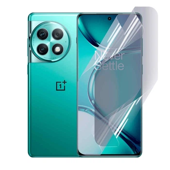 Плёнка гидрогелевая для OnePlus Ace 2 Pro глянцевая противоударная прозрачная