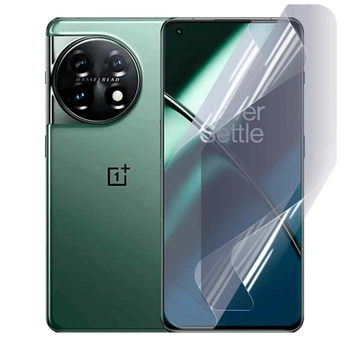 Плёнка гидрогелевая матовая для OnePlus 11 протиударная прозрачная